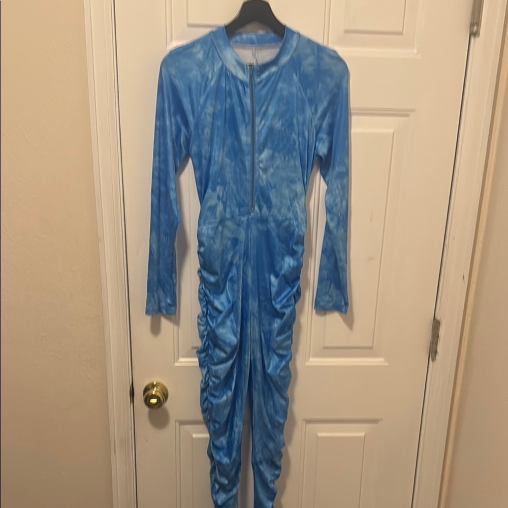 Sky Blue festival jumpsuit